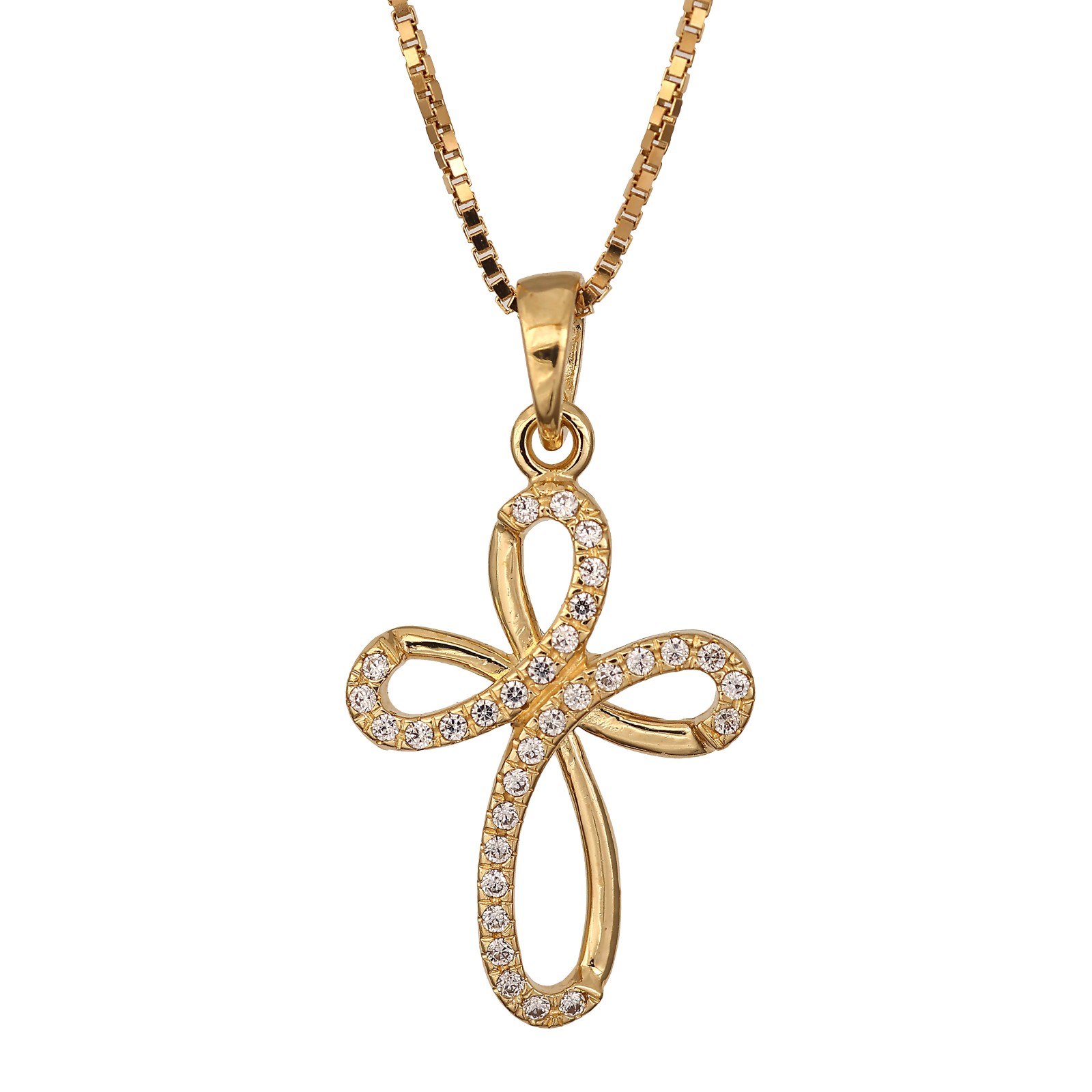 Croce in oro giallo con...