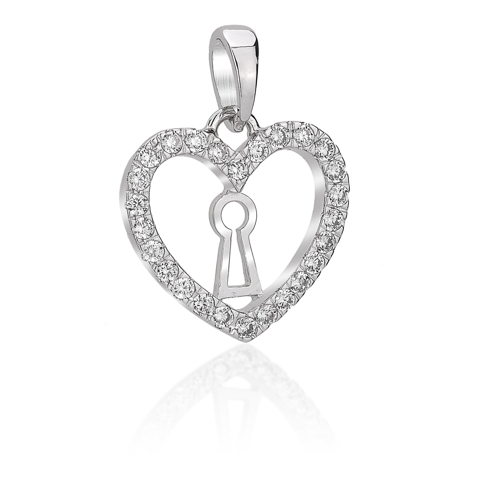 Pendente cuore in oro...